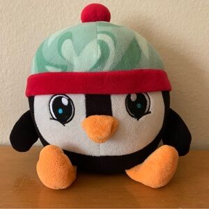 American Greetings Plush Christmas Winter Penguin Round 7” Stuffed Animal Toy